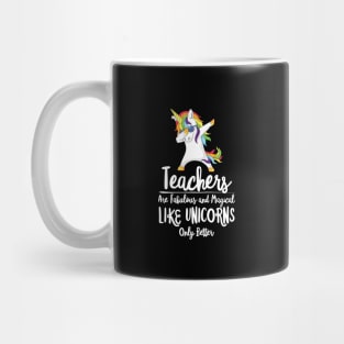 Teacher Unicorn School Counselor Psychologist Teacher Therapist Mug